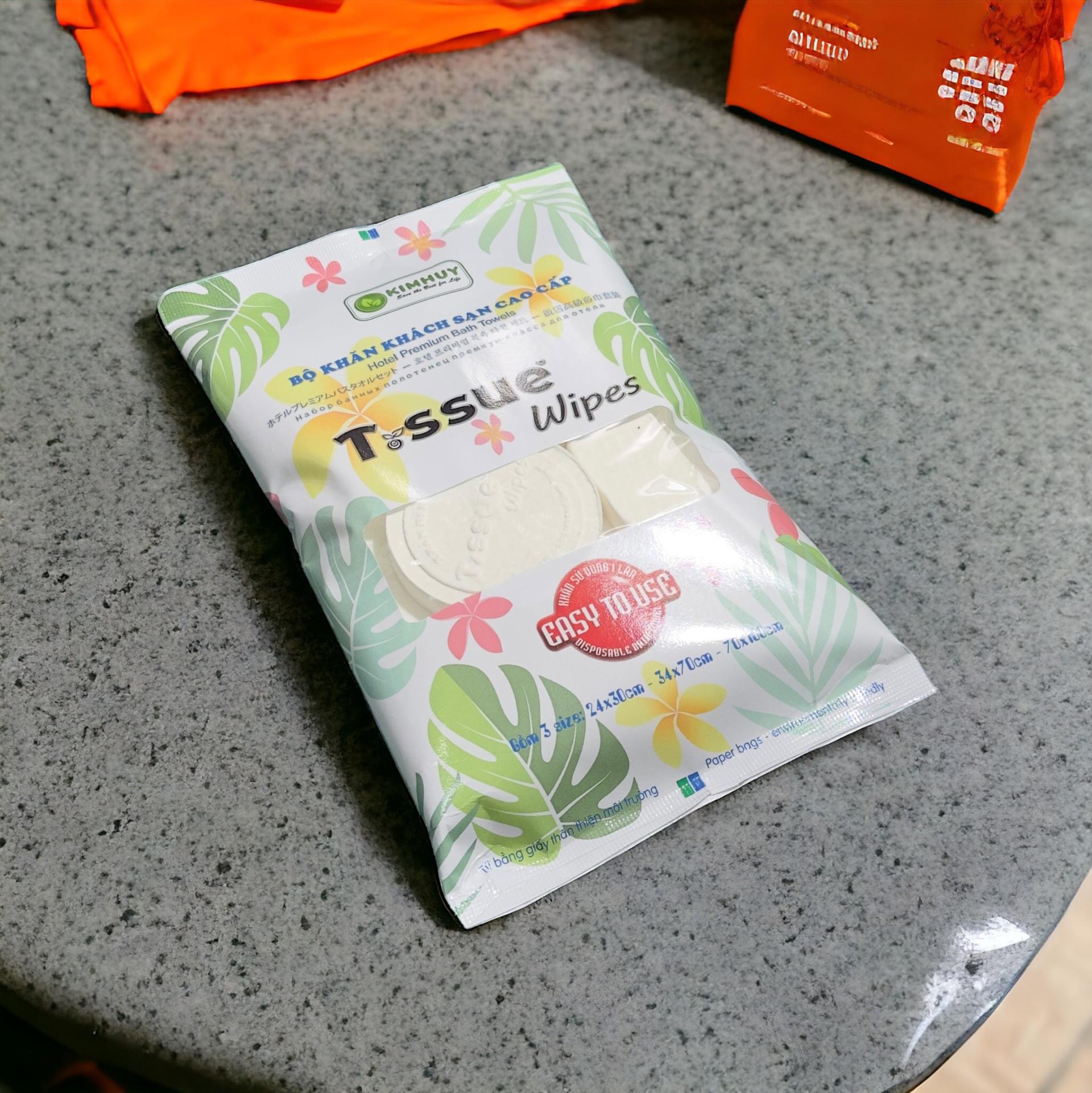 Combo khăn tắm nén du lịch giá rẻ